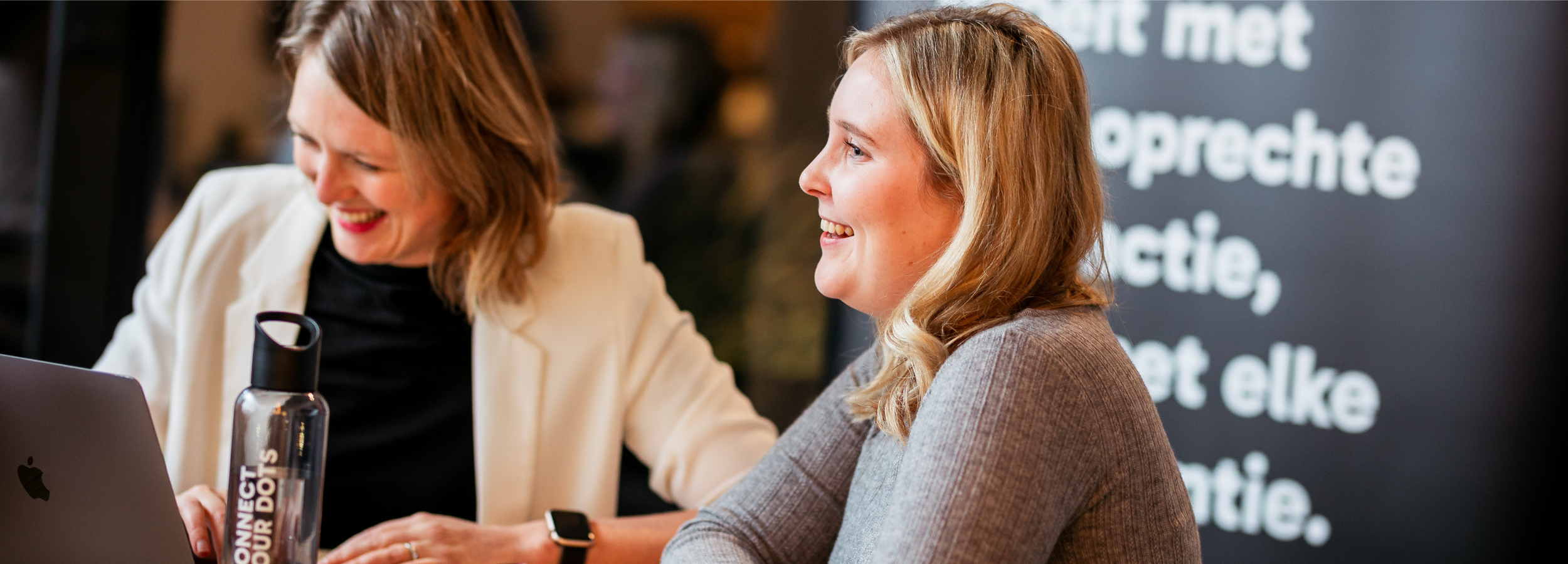 Sarah Vandewoude en Maren Kuppens van CYD